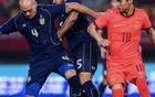 国足热身赛表现引关注，0-0战平泰国队，U23梯队3-0双杀塔吉克斯坦，备战世预赛脚步不停